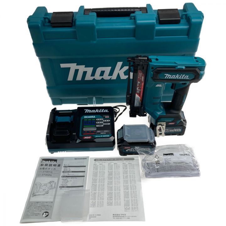 MAKITA マキタ 40v 充電式タッカ 充電器・充電池2個・ケース付 ST001GRDX｜中古｜なんでもリサイクルビッグバン