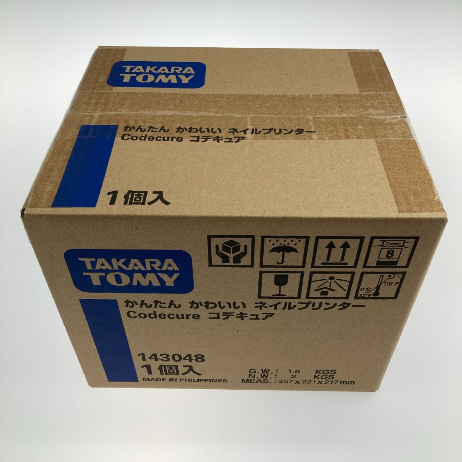 中古】 TAKARATOMY かんたん かわいい ネイルプリンター Codecure