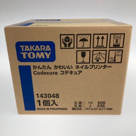  TAKARATOMY タカラトミー かんたん かわいい ネイルプリンター Codecure コデキュア 143048