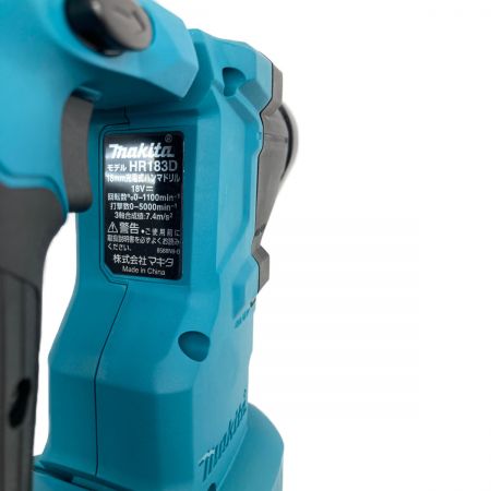 【中古】 MAKITA 18mm 18v 充電式ハンマドリル バッテリ1個