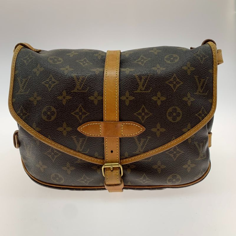 中古】 LOUIS VUITTON ルイヴィトン モノグラム ソミュール30 M42256 B