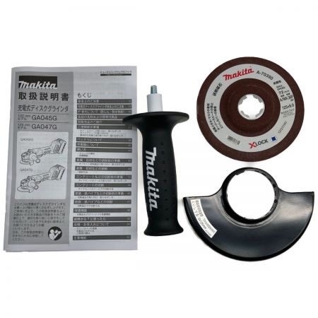  MAKITA マキタ 125mm 充電式 ディスクグラインダ バッテリ・充電器付 GA047GRMX