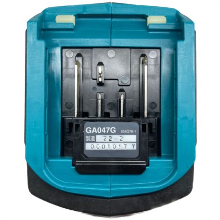  MAKITA マキタ 125mm 充電式 ディスクグラインダ バッテリ・充電器付 GA047GRMX