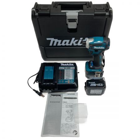  MAKITA マキタ 14.4v 充電式インパクトドライバ バッテリ・充電器付 TD162DRGX
