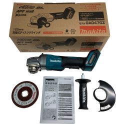 ●● MAKITA マキタ 125mm 充電式 ディスクグラインダ バッテリ・充電器別販売 GA047GZ Sランク