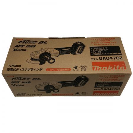  MAKITA マキタ 125mm 充電式 ディスクグラインダ バッテリ・充電器別販売 GA047GZ