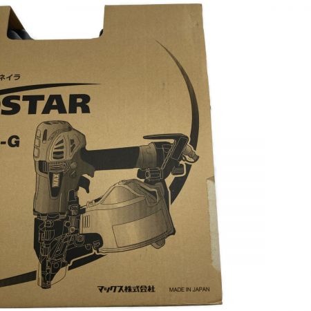  MAX マックス 高圧 釘打機スーパーネイラ AEROSTAR HN-65N4(D)-G