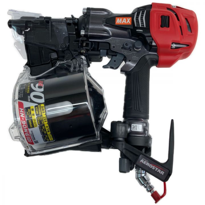 MAX マックス 高圧 釘打機スーパーネイラ AEROSTAR HN-90N6(D)-g｜中古 