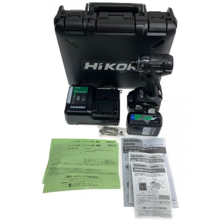  HiKOKI ハイコーキ 36v コードレスインパクトドライバ バッテリ・充電器付 WH36DC グリーン