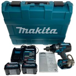●● MAKITA マキタ 40v 充電式インパクトレンチ バッテリ・充電器付 TW001GRDX Aランク