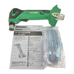 ЗЗ HiKOKI ハイコーキ 18V 充電式ばら釘打機 保護メガネ 取説付 NH18DSL グリーン Sランク