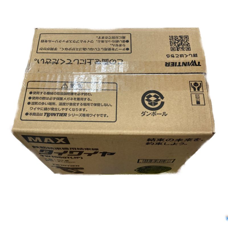 中古】 MAX マックス 鉄筋結束機用結束線 タイワイヤ TW1060T｜総合 ...