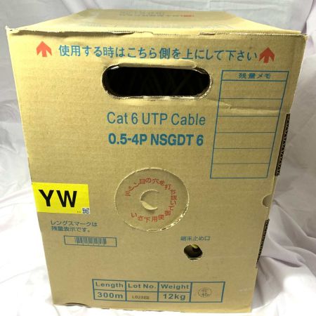  日本製線 ネットワーク機器 LANケーブル Cat6 UTP Cable 0.5-4PNSGDT6