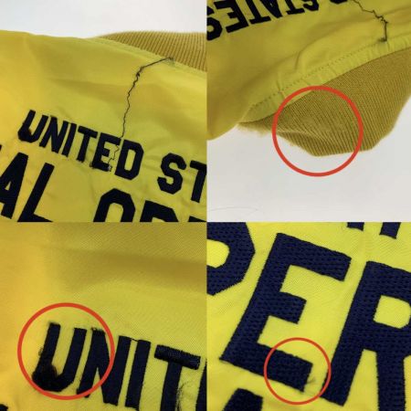  AVIREX アビレックス フライトジャケット   SIZE L メンズ  6192132 イエロー