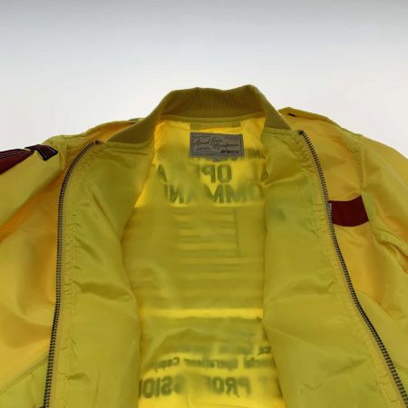  AVIREX アビレックス フライトジャケット   SIZE L メンズ  6192132 イエロー
