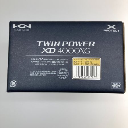  SHIMANO シマノ スピニングリール 17ツインパワーXD 4000XG 03747