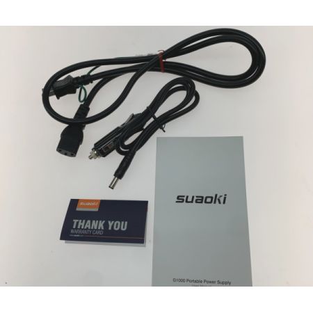 suaoki ポータブル電源 G1000 ブラック｜中古｜なんでもリサイクルビッグバン