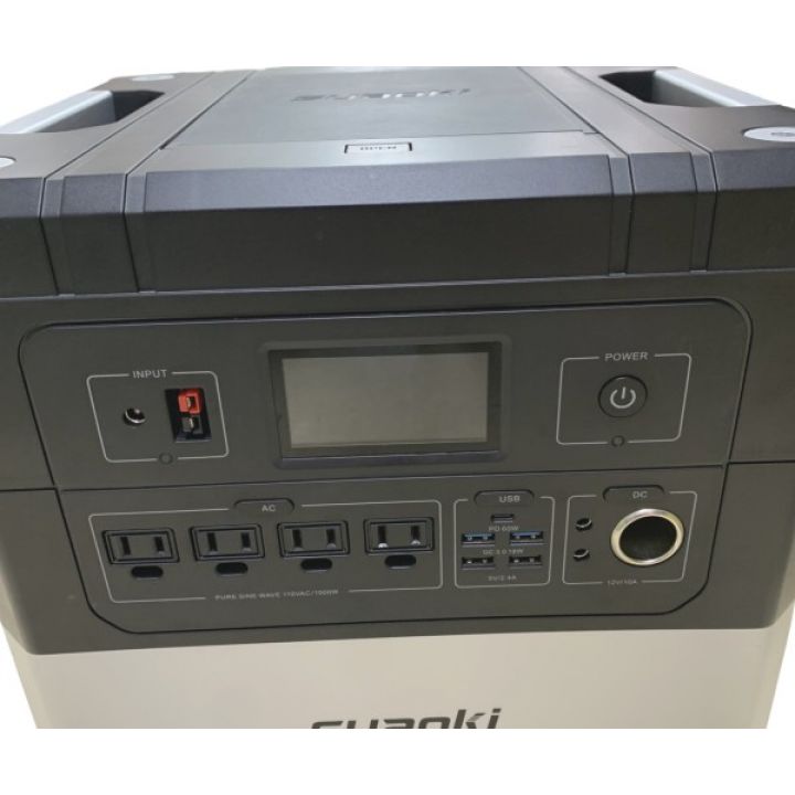 中古】 suaoki ポータブル電源 G1000 ブラック｜総合リサイクル ...