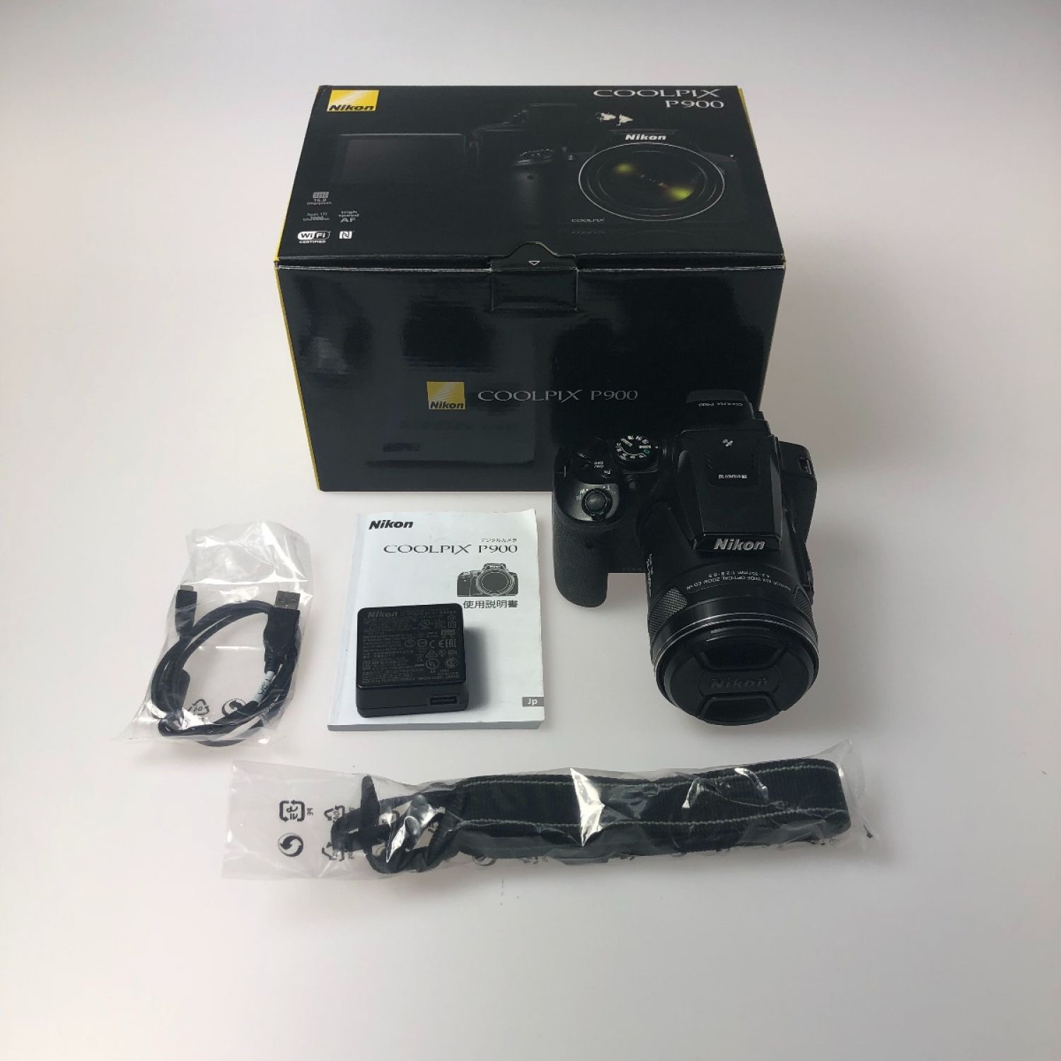 中古】 Nikon ニコン コンパクトデジタルカメラ COOLPIX P900 Aランク