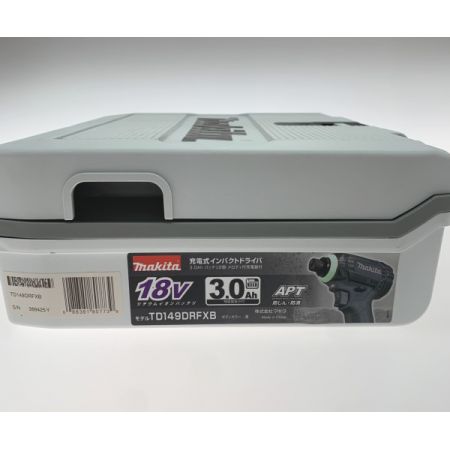  MAKITA マキタ インパクトドライバ  TD149DRFXB ブラック