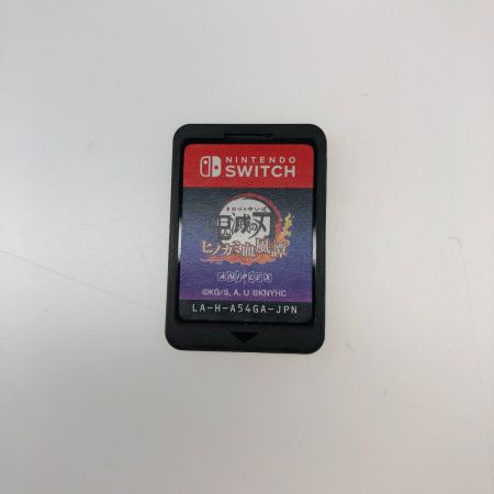  Nintendo ニンテンドウ Switch 鬼滅の刃 ヒノカミ血風譚