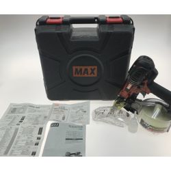 ●● MAX マックス 高圧ネジ打機  HN-50N4 ブラック×レッド Bランク