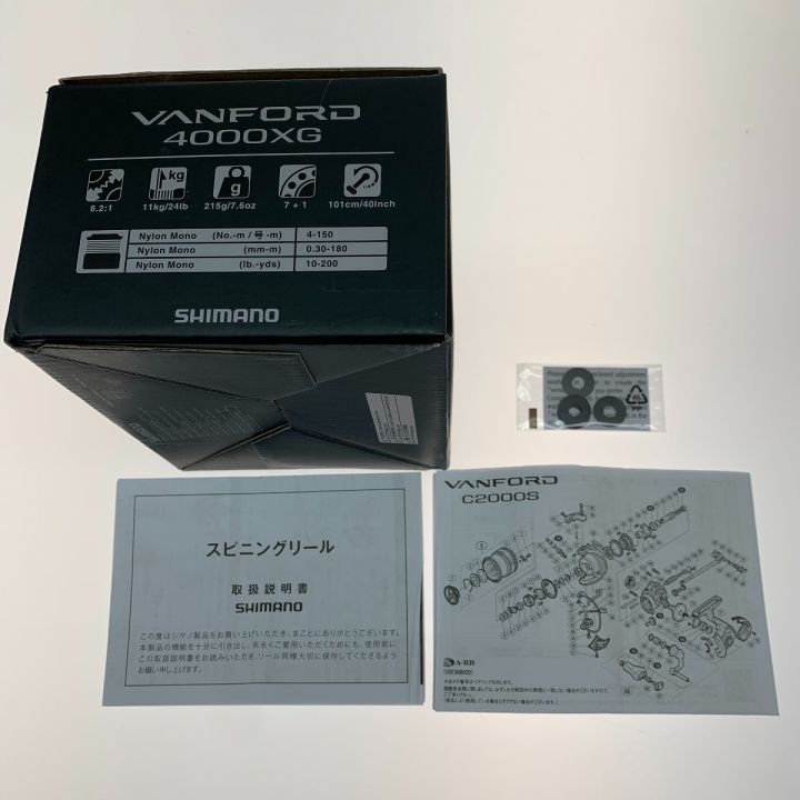 SHIMANO シマノ 20ヴァンフォード 4000XG 04213 - 中古