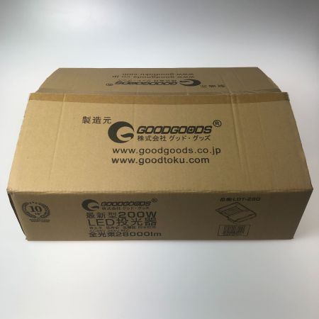  goodgoods 200w LED投光器 LDT-28G