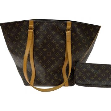 LOUIS VUITTON ルイヴィトン モノグラム サックショッピング ポーチ付き M51108 ブラウン｜中古｜なんでもリサイクルビッグバン