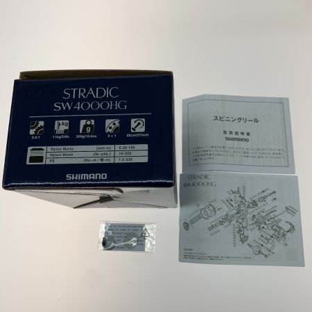  SHIMANO シマノ スピニングリール  ストラディック SW4000HG