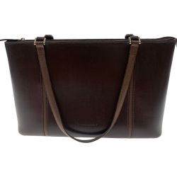 ●● BURBERRY バーバリー トートバッグ  ブラウン Bランク