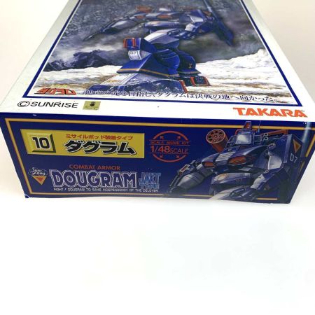   プラモデル 1/48 ダグラム ミサイルポッド装着タイプ 「太陽の牙ダグラム」