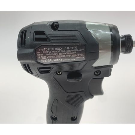  MAKITA マキタ インパクトドライバ TD173D ブラック