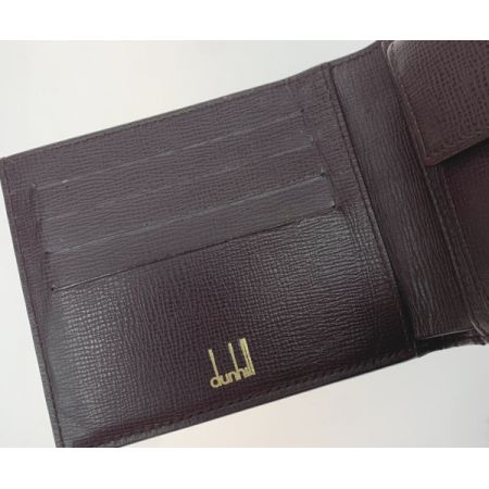  dunhill ダンヒル 財布 2つ折り財布 DUL2S832A ブラック x ブラウン