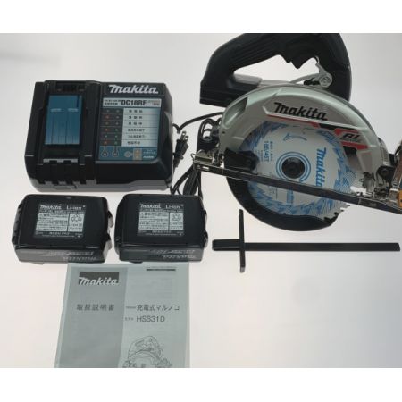  MAKITA マキタ 丸のこ HS631DGXSB ブラック