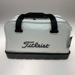 ●● Titleist タイトリスト ボストンバッグ TA22PSBBK ブラック×ホワイト Sランク