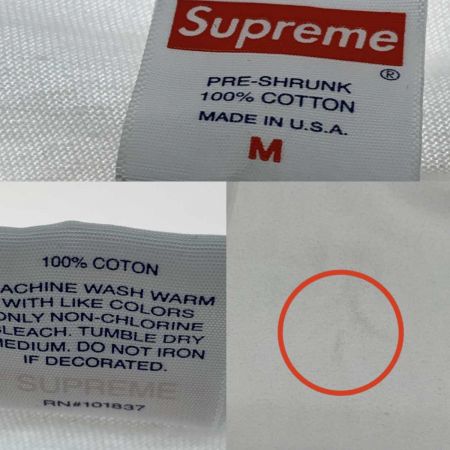  Supreme シュプリーム  半袖シャツ  仙人  SIZE M 101837 ホワイト