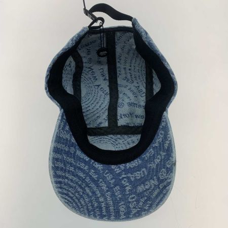  Supreme シュプリーム 帽子 デニムキャップ 