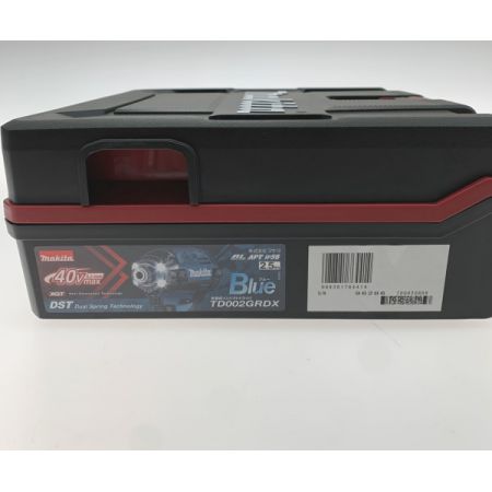  MAKITA マキタ インパクトドライバ  TD002GRDX ブルー