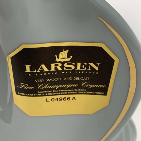  LARSEN ラーセン 蒸留酒類 ブランデー コニャック  700ml 未開栓