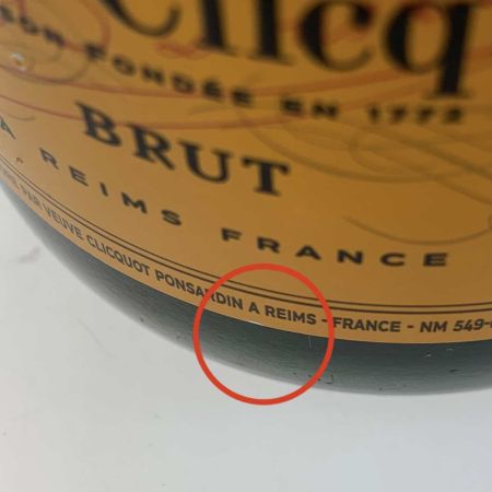  Veuve Clicquot ヴーヴクリコ 果実酒 シャンパン Veuve Clicquot 750ml  未開栓