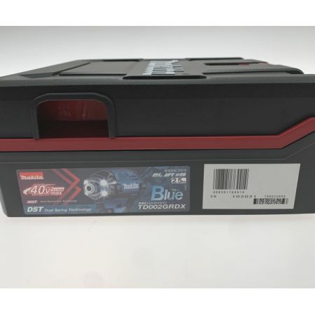  MAKITA マキタ インパクトドライバ TD002GRDX ブルー