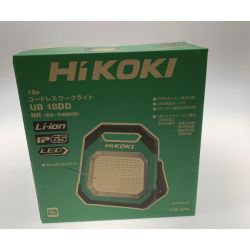 ●● HiKOKI ハイコーキ コードレスワークライト  UB18DD Sランク