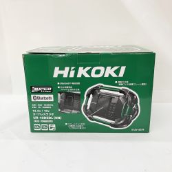 〇〇 HiKOKI ハイコーキ 14.4V 18V 共用 コードレスラジオ 充電式 UR18DSDL Sランク