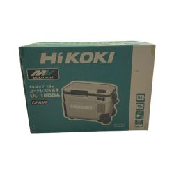 ●● HiKOKI ハイコーキ コードレス冷温庫 UL18DBA Sランク