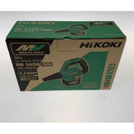  HiKOKI ハイコーキ  電動工具 コードレスブロワ RB36DB