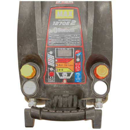  MAX マックス 高圧/常圧エアコンプレッサ 11L 無線接続 AK-HL1270E2 1270E ブラック