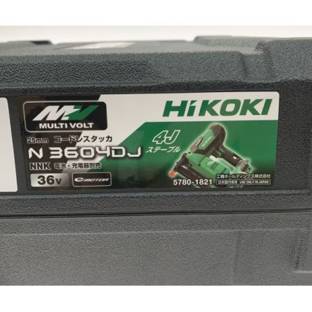  HiKOKI ハイコーキ コードレスタッカ  N3604DJ(NNK)