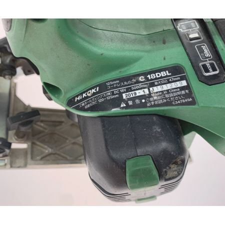  HiKOKI ハイコーキ コードレス丸のこ  C18DBL