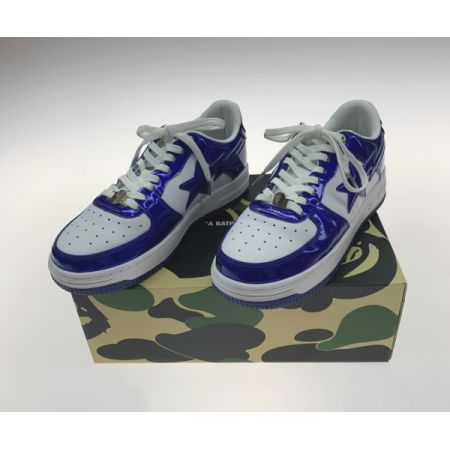  A BATHING APE アベイシングエイプ スニーカー 1H70-191-022 ブルー×ホワイト